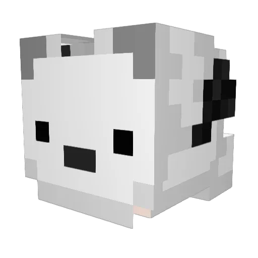 andrae_pando Minecraft avatar head, 3D render