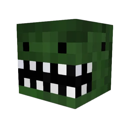 andreas11935 Minecraft avatar head, 3D render