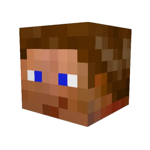 andreasu123 Minecraft avatar head, 3D render