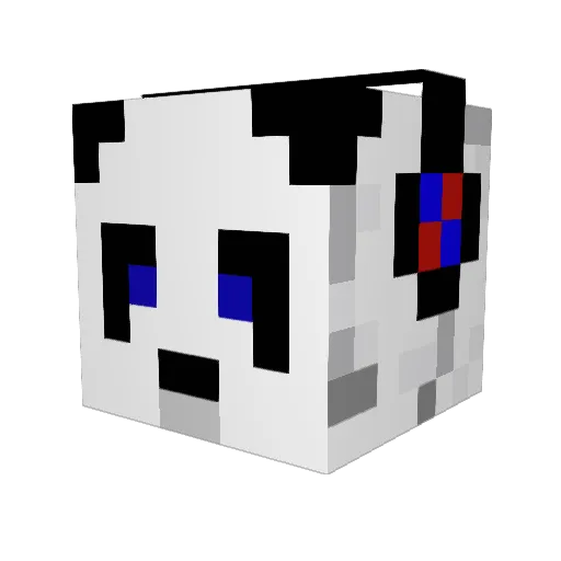 andreaswb Minecraft avatar head, 3D render