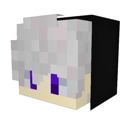 andreeee007 Minecraft avatar head, 3D render