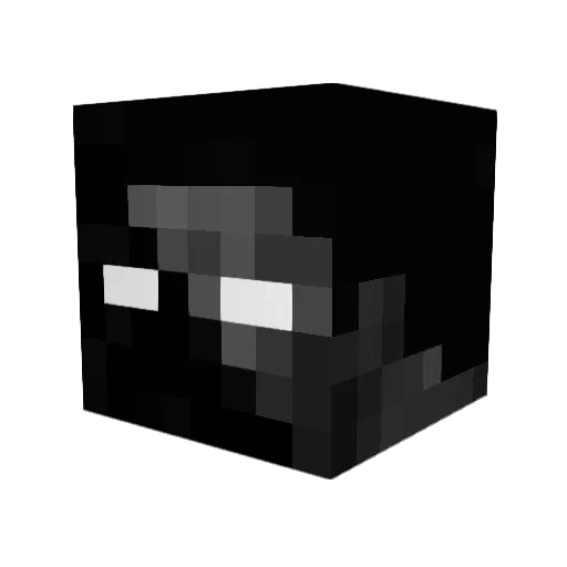 andreeexe Minecraft avatar head, 3D render