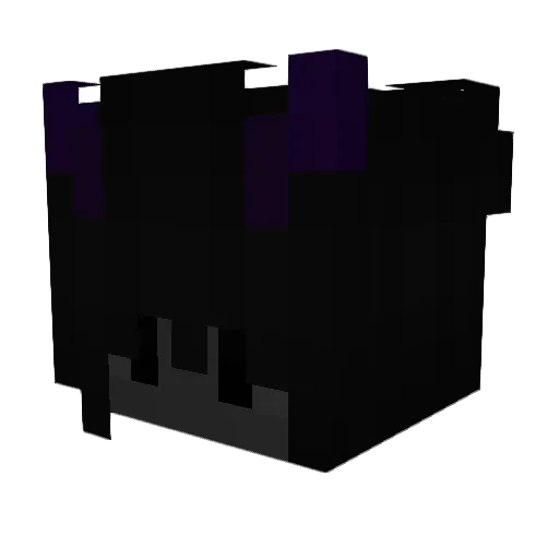 andreibhz Minecraft avatar head, 3D render