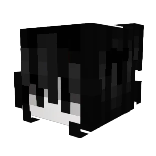 andreitaa Minecraft avatar head, 3D render