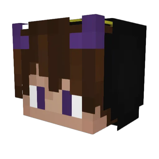 andrenat07 Minecraft avatar head, 3D render