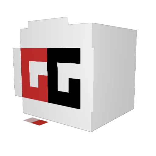 andrew200IQ Minecraft avatar head, 3D render