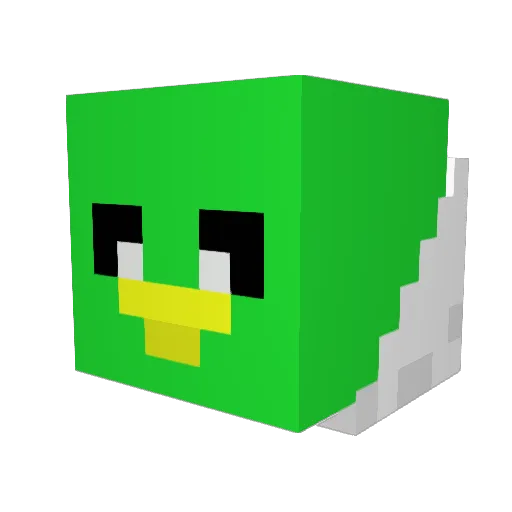 andrew99_9 Minecraft avatar head, 3D render