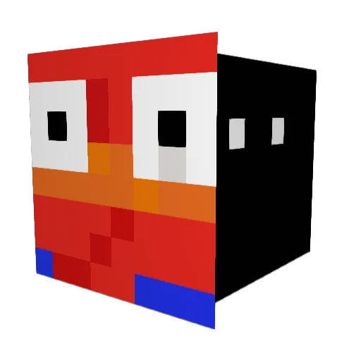 andrewdillon1234 Minecraft avatar head, 3D render