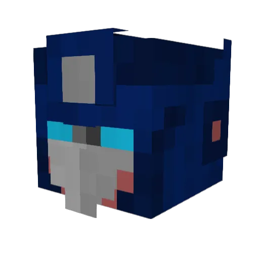 andrewg97 Minecraft avatar head, 3D render
