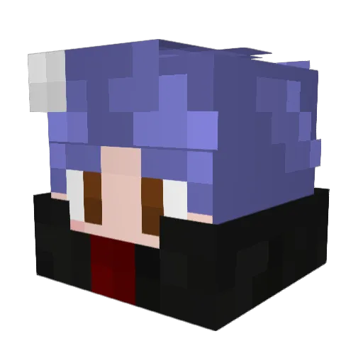 andrewogletree12 Minecraft avatar head, 3D render