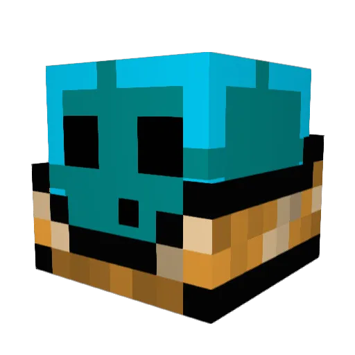andreyaraujo04 Minecraft avatar head, 3D render