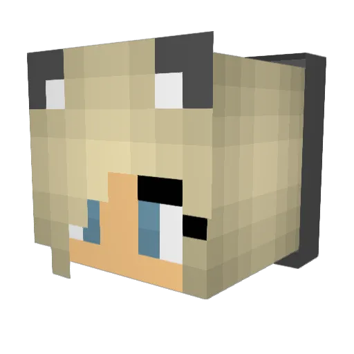 andri911 Minecraft avatar head, 3D render