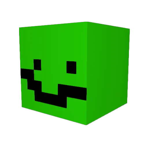 andrii_k Minecraft avatar head, 3D render