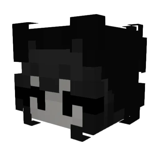 andriiiiii Minecraft avatar head, 3D render