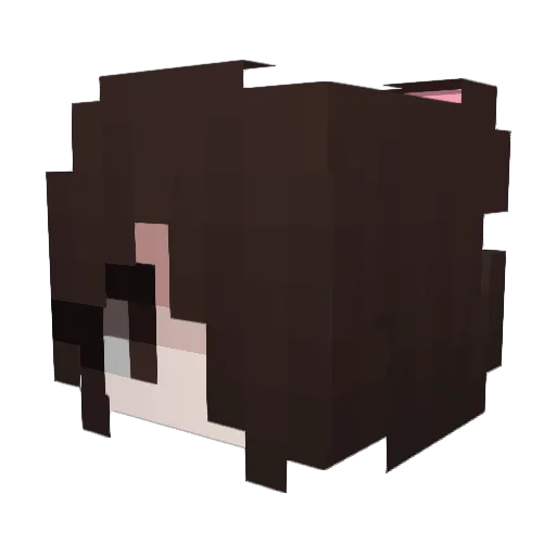 androM33Da Minecraft avatar head, 3D render