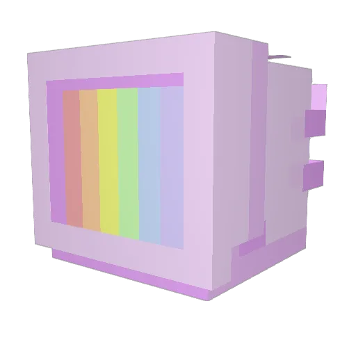 androm_ori Minecraft avatar head, 3D render