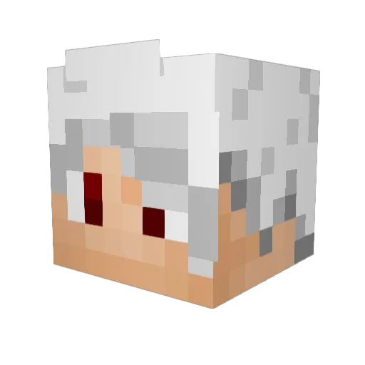 andry300000 Minecraft avatar head, 3D render