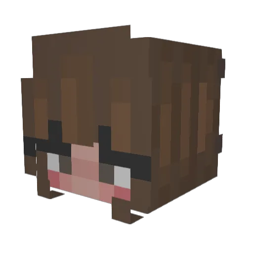 anduril143 Minecraft avatar head, 3D render
