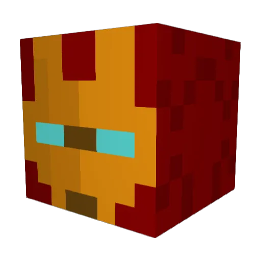 andwho88 Minecraft avatar head, 3D render