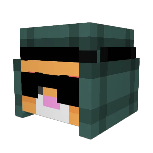 andy21409 Minecraft avatar head, 3D render