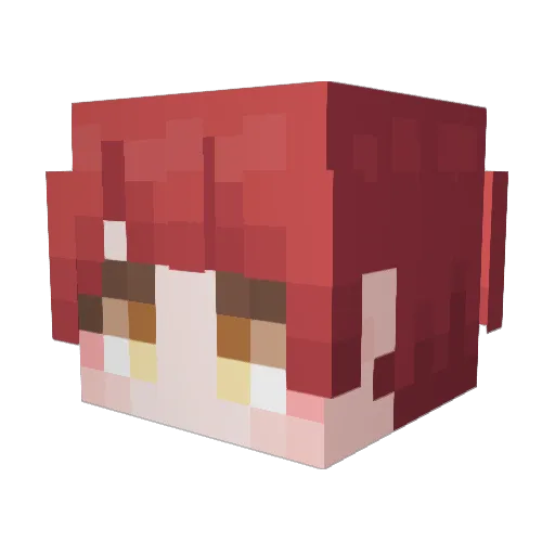 andy6117 Minecraft avatar head, 3D render