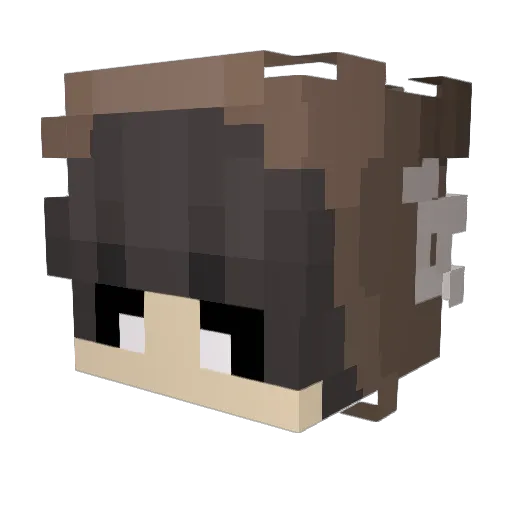 andy77123 Minecraft avatar head, 3D render