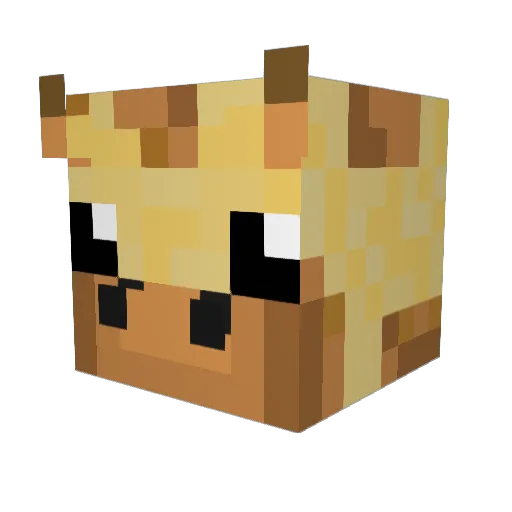 andy_767 Minecraft avatar head, 3D render