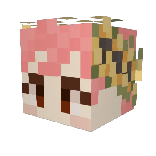 andy_dot_hancock Minecraft avatar head, 3D render
