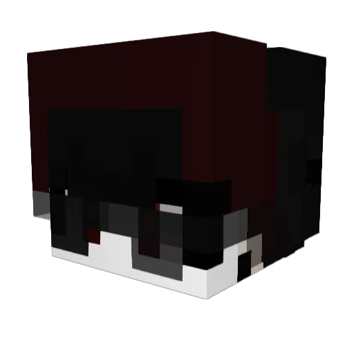 andy_jp Minecraft avatar head, 3D render
