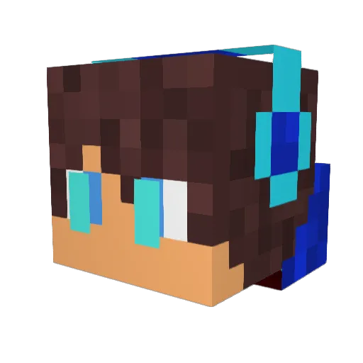 andyburke82 Minecraft avatar head, 3D render