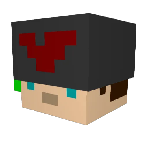 andycolt93 Minecraft avatar head, 3D render