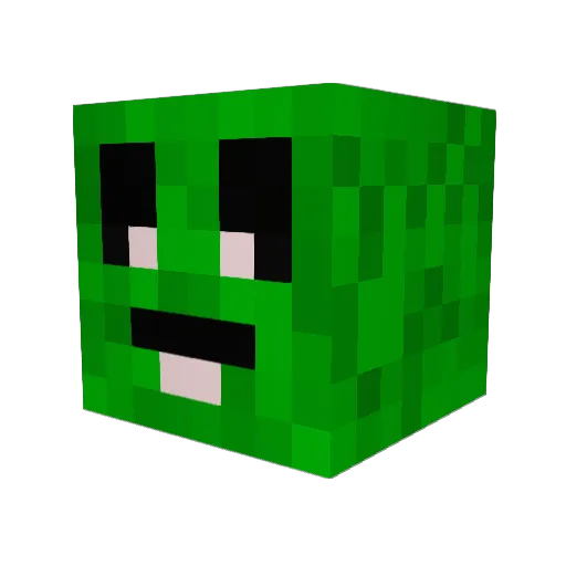andycsafc Minecraft avatar head, 3D render