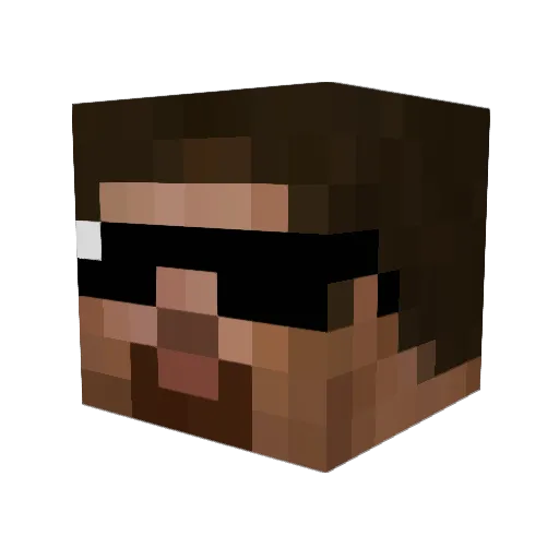 andyr00222 Minecraft avatar head, 3D render