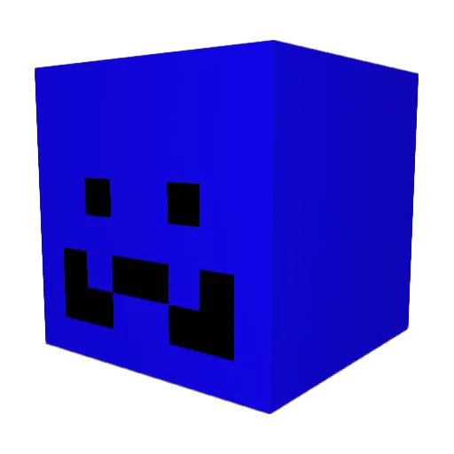 andythehuman159 Minecraft avatar head, 3D render