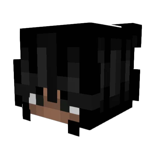 andyuyu Minecraft avatar head, 3D render
