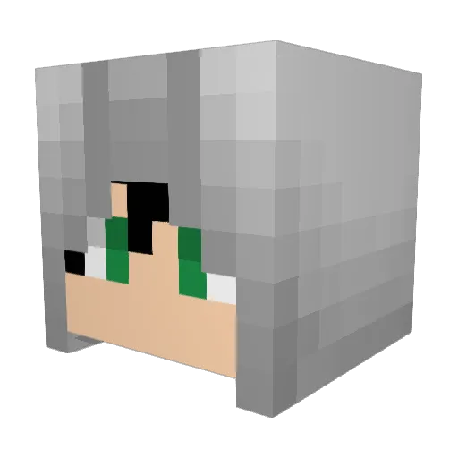 ang3zockt Minecraft avatar head, 3D render