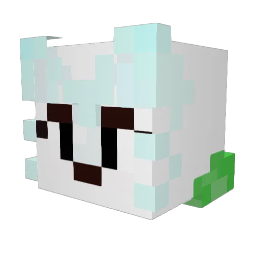 ang_kp300 Minecraft avatar head, 3D render