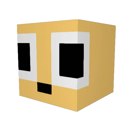 ange31 Minecraft avatar head, 3D render