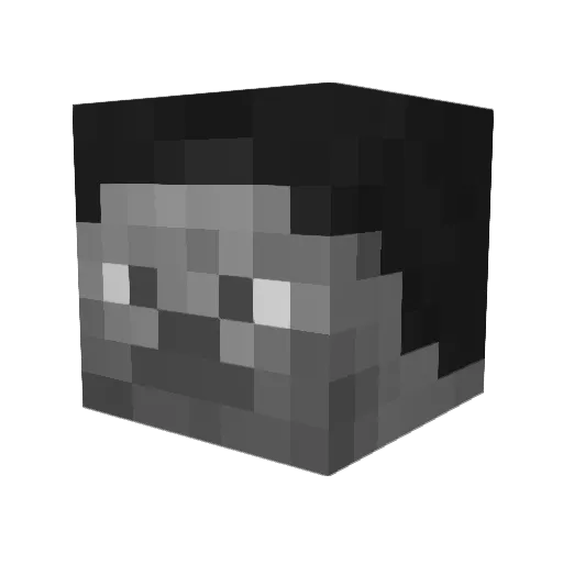 angel117799 Minecraft avatar head, 3D render