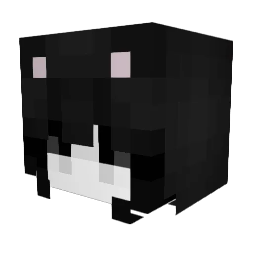 angelelels Minecraft avatar head, 3D render