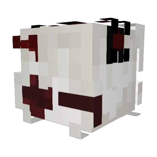 angelicxjd Minecraft avatar head, 3D render