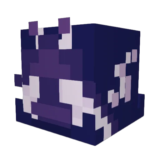 angelisgaming Minecraft avatar head, 3D render