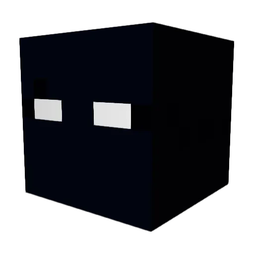 angelogoat Minecraft avatar head, 3D render