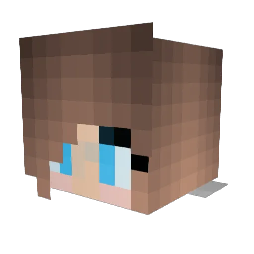 angelotheboss Minecraft avatar head, 3D render
