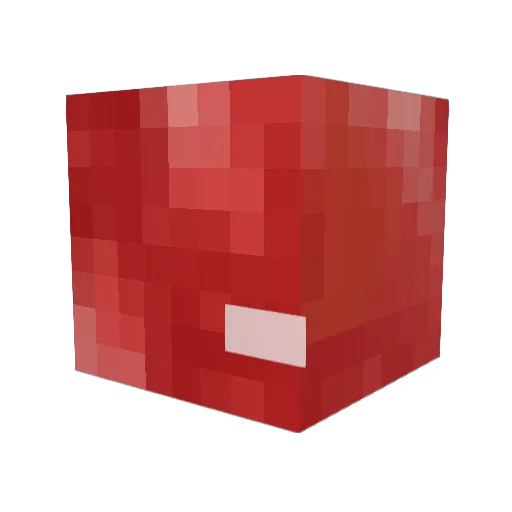 angelremover Minecraft avatar head, 3D render