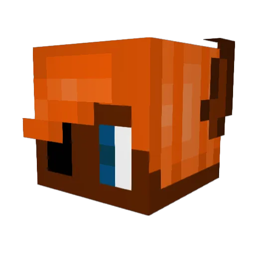 angelthewerewolf Minecraft avatar head, 3D render