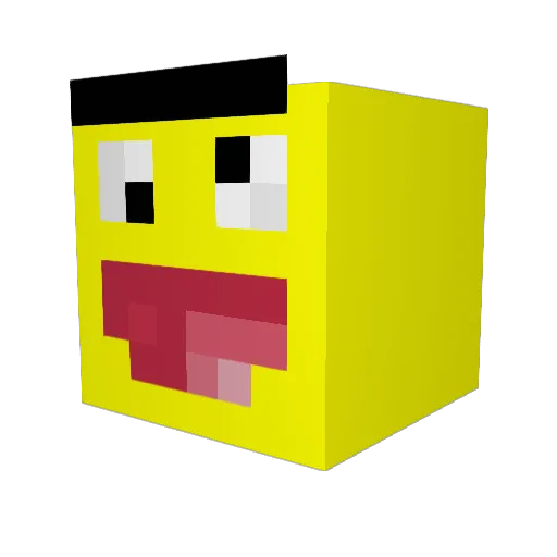 angelwings949 Minecraft avatar head, 3D render