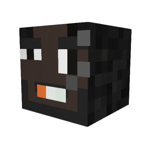 angelxpvz17 Minecraft avatar head, 3D render