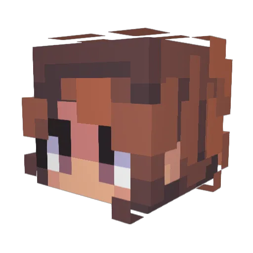 angry__cheeto Minecraft avatar head, 3D render