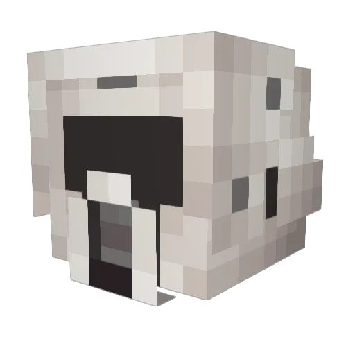 angryscout01 Minecraft avatar head, 3D render
